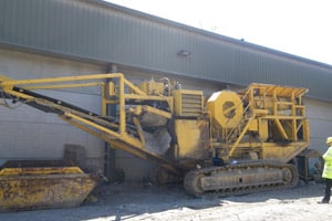 The jaw crusher which injured Mr Clifford